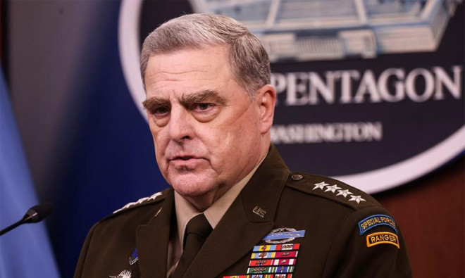 Tướng Mark Milley - Chủ tịch Hội đồng Tham mưu trưởng Liên quân Mỹ. Ảnh: REUTERS