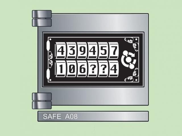 Giáo dục - du học - Đố bạn giải được mã khóa để mở ra chiếc két sắt này