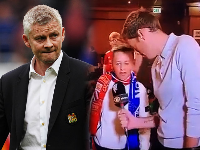 Bóng đá - MU hòa hú vía Everton, fan nhí "Quỷ đỏ" đòi đuổi Solskjaer trên sóng truyền hình