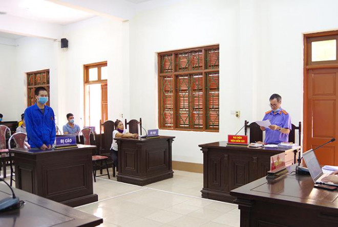 Bị cáo Nguyễn Văn Thành vị TAND tỉnh Tuyên Quang tuyên tù chung thân về tội "Giết người" và "Cướp tài sản". Ảnh:TL