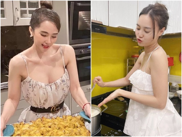 Đời sống Showbiz - Ninh Dương Lan Ngọc, Quỳnh Nga gợi cảm hút mọi ánh mắt