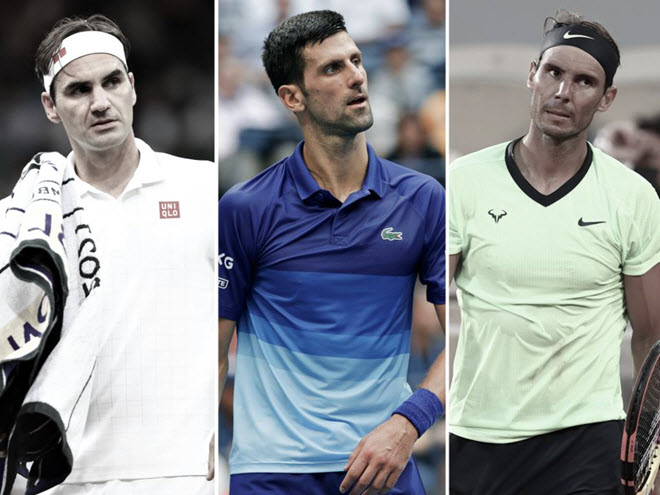 Các giải đấu phải làm quen với sự thiếu vắng 3 tay vợt lớn