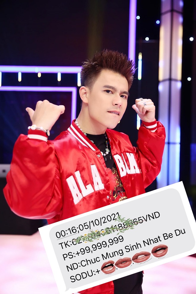 Midu khoe món quà sinh nhật của Trần Anh Huy