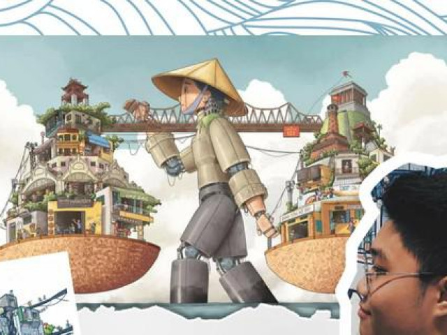 Bạn trẻ - Cuộc sống - Chàng họa sĩ trẻ theo đuổi "nghệ thuật vị lai”