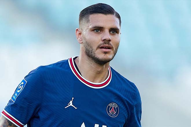 Icardi khốn khổ vì Messi đến PSG
