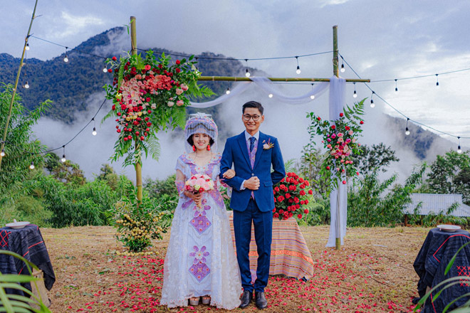 Đám cưới đẹp như mơ nổi tiếng mạng xã hội
