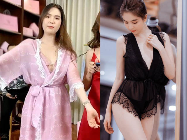 Đời sống Showbiz - Ngọc Trinh tự làm mẫu livestream bán đồ ngủ nhưng bị dân mạng "chê tơi tả"