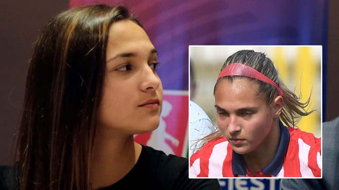 Deyna Castellanos, nữ tiền đạo đang đá cho Atletico Madrid là người đại diện cho nhóm tố cáo