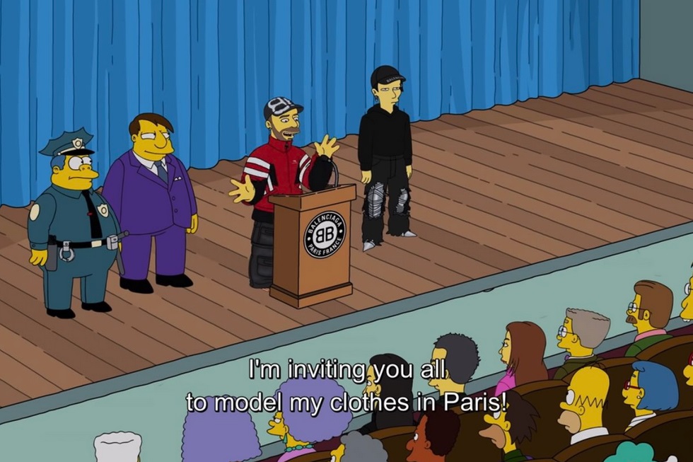 Balenciaga khiến khán giả tròn mắt khi đem gia đình Simpson lên sàn diễn - 2