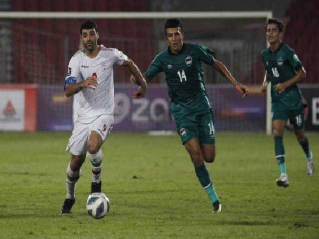 Bóng đá - Video bóng đá Iraq - Lebanon: Chói sáng "người nhện", cay đắng vì VAR (Vòng loại World Cup)