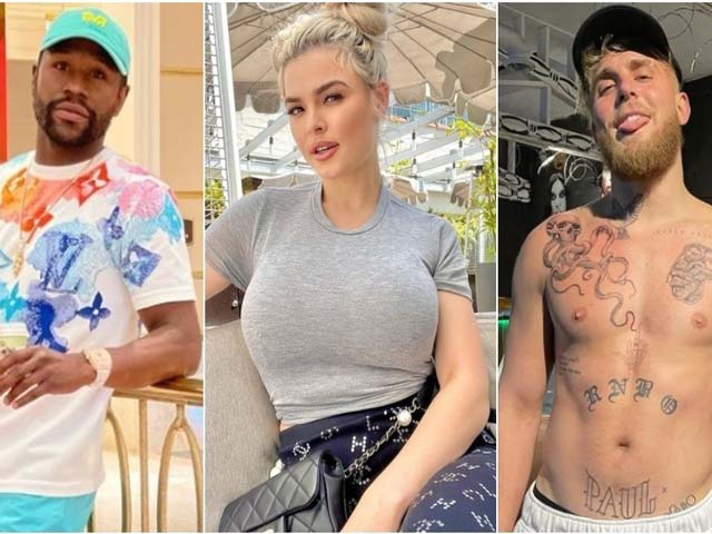 Thể thao - Bồ xinh của Mayweather bị SAO YouTube "giở trò", "Độc cô cầu bại" muốn đấu luôn