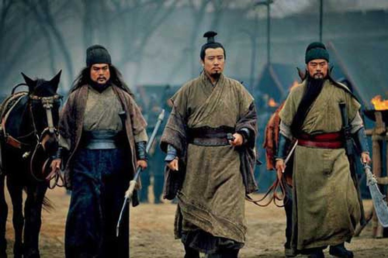 Bộ ba Lưu – Quan – Trương nổi tiếng thời Tam Quốc (ảnh từ phim truyền hình Trung Quốc)