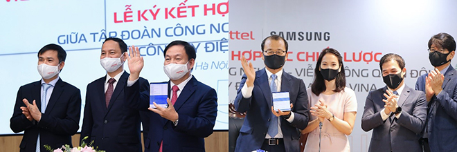 Samsung và Viettel ký kết hợp tác chiến lược thúc đẩy chuyển đổi số - 1