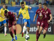 Bóng đá - Video bóng đá Venezuela - Brazil: Ngược dòng đỉnh cao, ngôi đầu vững chắc (Vòng loại World Cup)