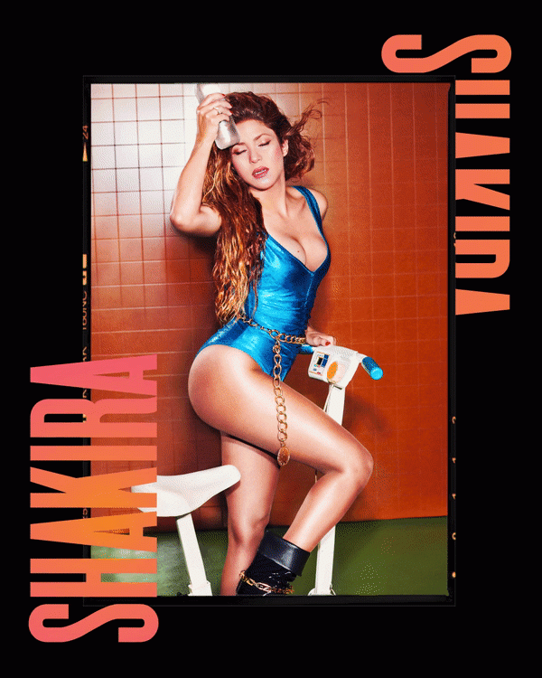 Bà xã trung vệ Gerard Piqué diện trang phục cao su lên tạp chí - 3