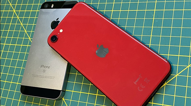 iPhone SE 2016 và iPhone SE 2020.