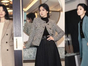 Thời trang - Học ngay Song Hye Kyo cách mix đồ đơn sắc cho mùa Đông vừa &quot;hack dáng&quot; vừa sang chảnh