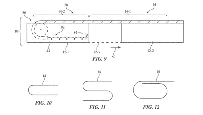Không chỉ iPhone gập lại, Apple còn chuẩn bị iPhone màn hình cuộn - 1