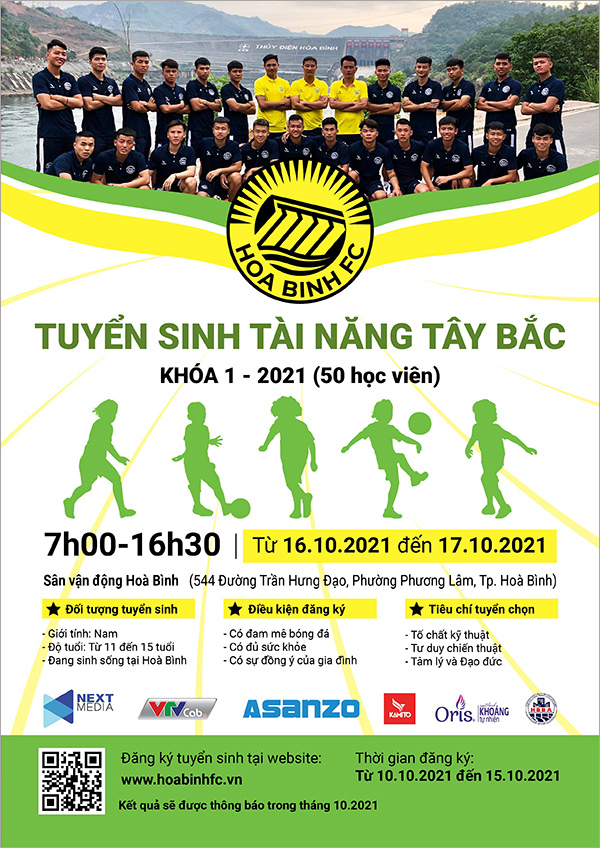 Next Media cùng Hoà Bình FC tuyển sinh đào tạo U13, U15 theo mô hình châu Âu - 1