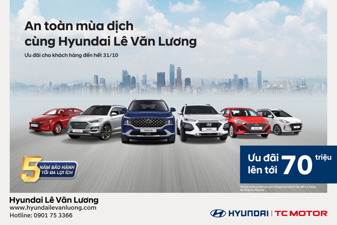 An toàn mùa dịch cùng Hyundai Lê Văn Lương - 1