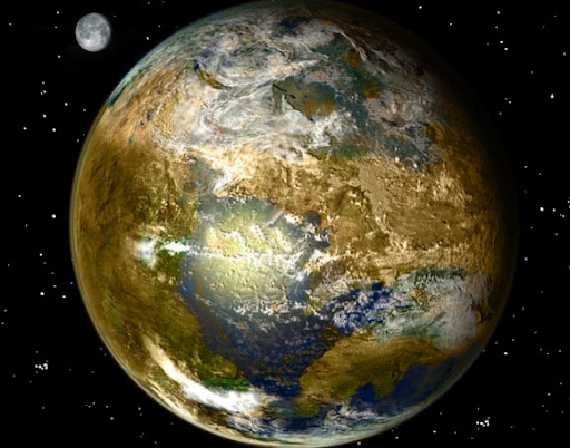 Trái Đất có thể trở lại trạng thái chết chóc vài tỉ năm trước - Ảnh đồ họa từ Christine Daniloff