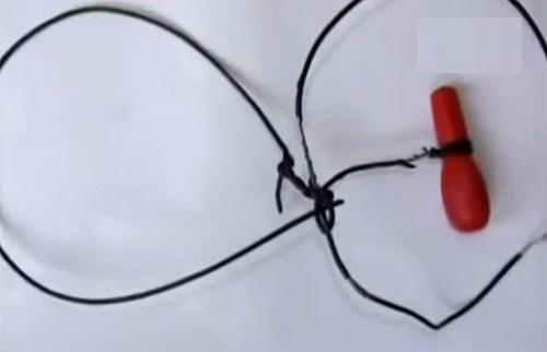 Sợi dây thòng lọng tại hiện trường ( ảnh tư liệu)