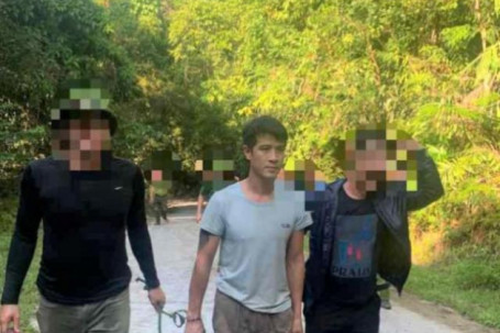 Bắt nghi phạm chém người rồi lẩn trốn vào rừng VQG Phong Nha - Kẻ Bàng