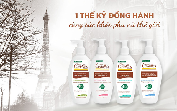 Roge Cavailles - Dung dịch vệ sinh phụ nữ được yêu thích của Pháp gần 1 thế kỷ