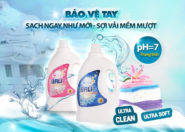 Nước giặt Bali sản phẩm quốc dân được hàng triệu người Việt tin dùng