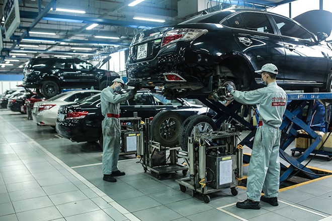 Toyota Việt Nam tăng cường dịch vụ chăm sóc khách hàng dịp cuối năm 2021 - 2