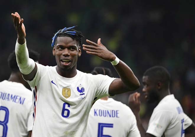 Pogba có màn trình diễn rất hay trước ĐT Tây Ban Nha