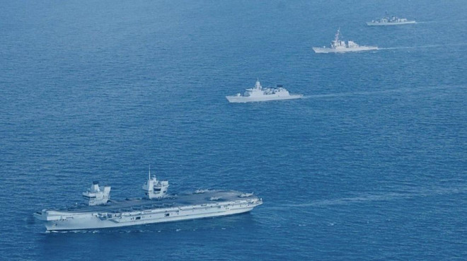 Việc Mỹ và các đồng minh tăng cường
triển khai hải quân ở Biển Đông sẽ khiến cho việc lưu thông tuyến
đường biển tại khu vực này được phát triển.