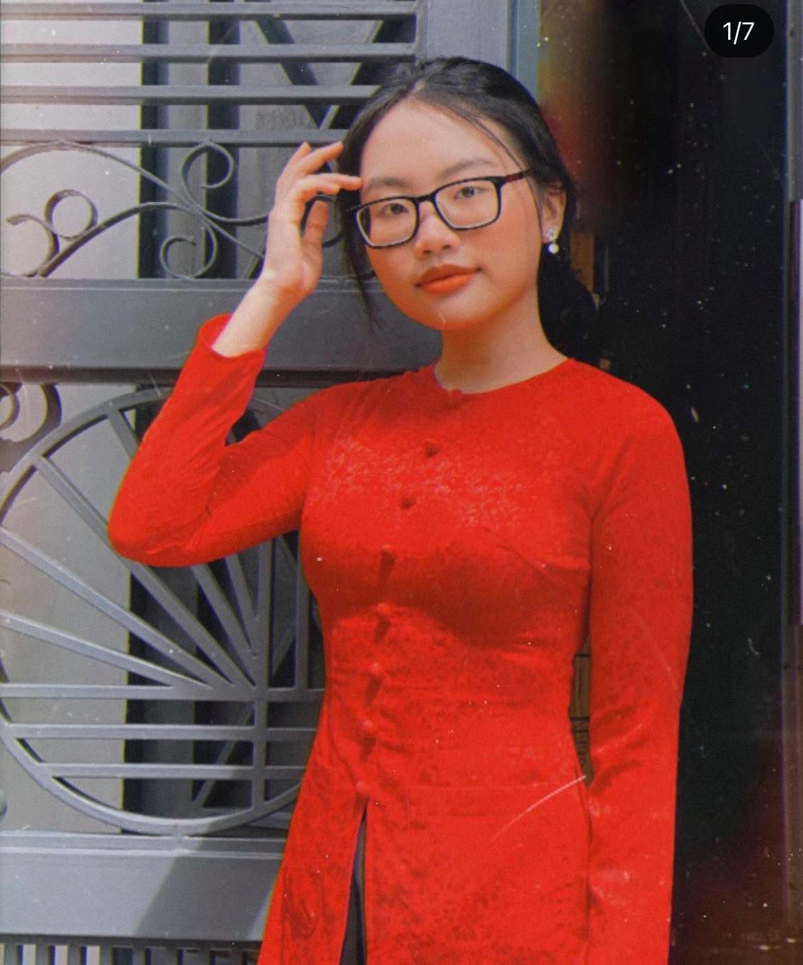 Phương Mỹ Chi xinh đẹp trong chiếc áo bà ba của NTK Huỳnh Bảo&nbsp;Toàn.