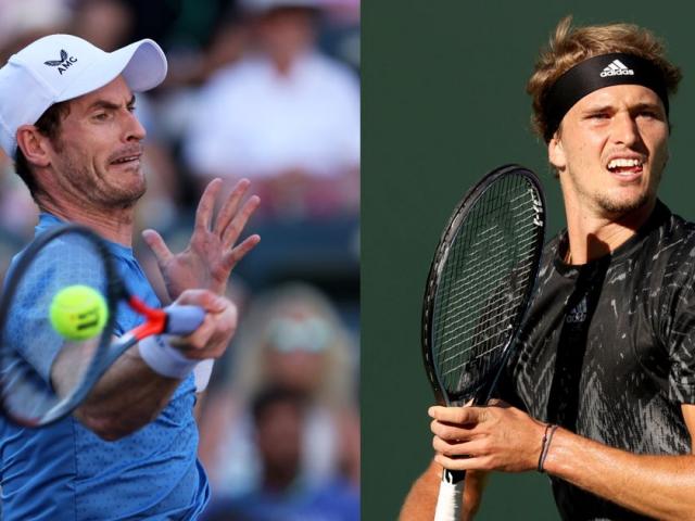 Thể thao - Mãn nhãn tennis đỉnh cao, Murray điều bóng khiến Zverev "chạy bở hơi tai"