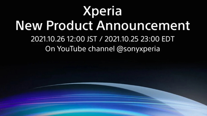 Sự kiện thông báo ra mắt điện thoại Xperia sẽ diễn ra vào ngày 25/10.