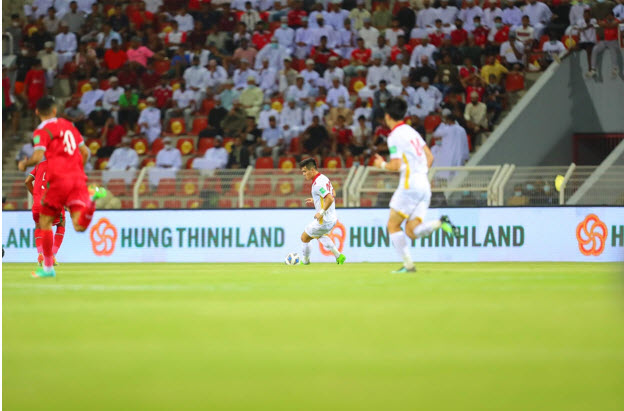 Hưng Thịnh Land là đối tác tài trợ toàn cầu của vòng loại AFC Châu Á – Đường đến QatarTM. Ảnh: AFC