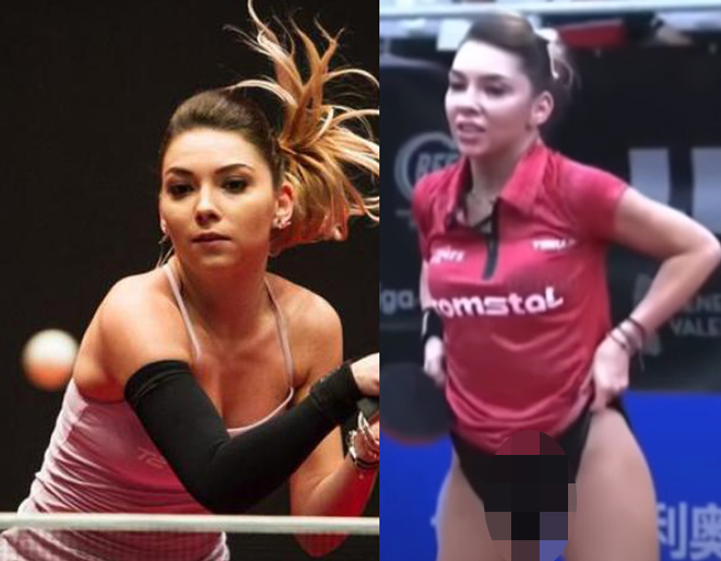 Bernadette Szocs có hành động đặc biệt sau tình huống đánh bóng hỏng