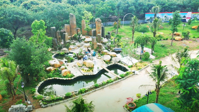 Hồ cá Koi tại dự án Ruby City