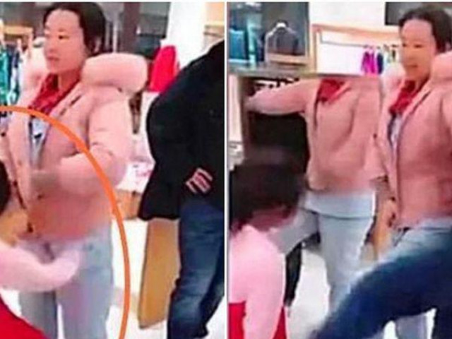 Bạn trẻ - Cuộc sống - Con gái đá mẹ liên tục vì không được mua nước ngọt, bố làm một việc khiến ai nấy khen hết lời