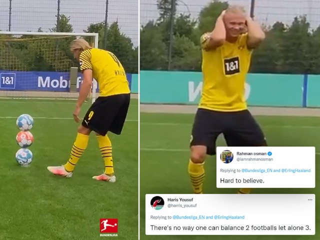 Bóng đá - Haaland gây sốt với tuyệt kỹ khó tin trên sân tập, bị fan bóc mẽ "trò bịp"