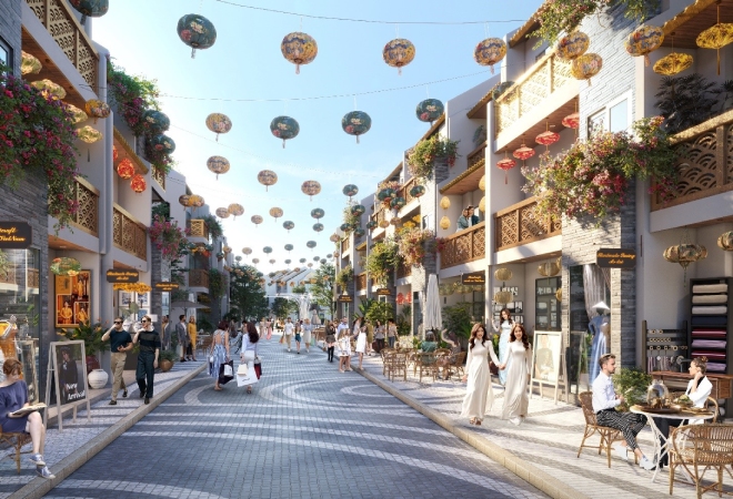 Kiến trúc Hoian d’Or vừa là sự kế thừa tinh hoa của Hội An xưa vừa có những nét hiện đại và sang trọng