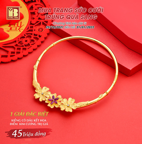 Mua trang sức cưới trúng quà sang tại Bảo Tín Minh Châu - 2