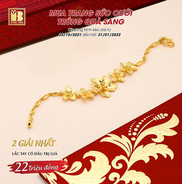 Mua trang sức cưới trúng quà sang tại Bảo Tín Minh Châu - 3