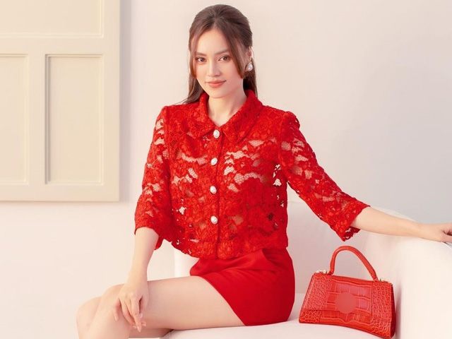 Thời trang - Ninh Dương Lan Ngọc "cao tay" khi diện ren xuyên thấu vẫn thanh lịch