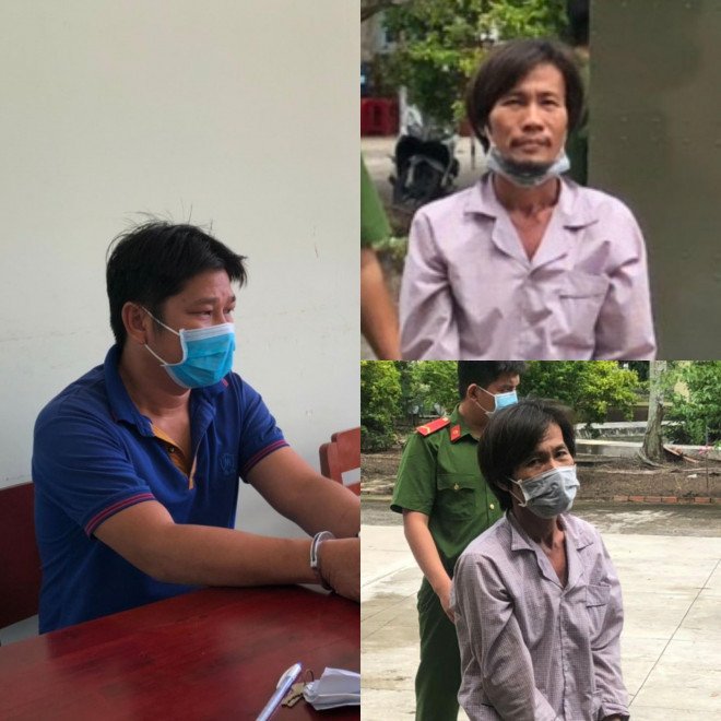 Các bị can bị bắt tạm giam