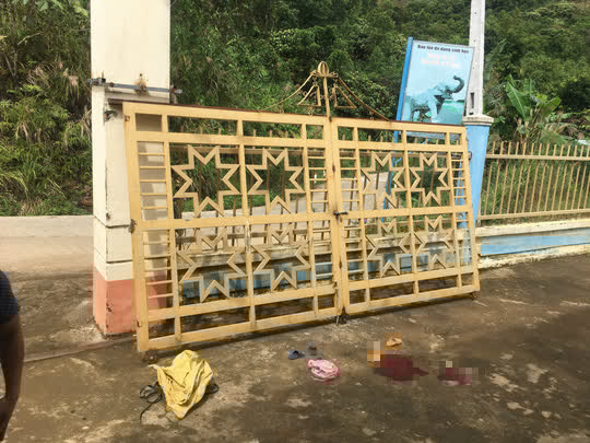 Từ chiếc cổng với 2 cánh cửa, thợ cơ khí "chế" lại thành cổng kéo