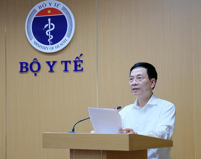 Bộ trưởng Bộ TT&amp;TT Nguyễn Mạnh Hùng.