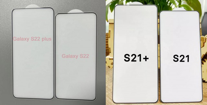 Galaxy S22 và Galaxy S22+ sẽ gần như không có viền màn hình?