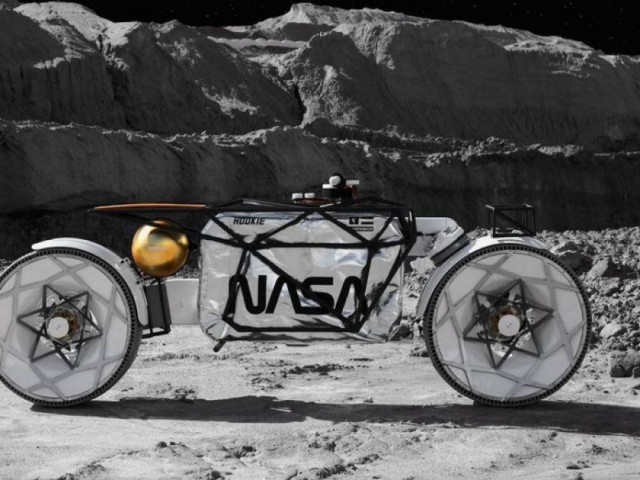 Xe máy - Xe đạp - NASA sẽ đưa một chiếc mô tô lên thám hiểm mặt trăng?