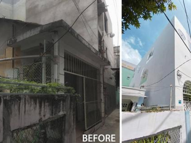 Kinh doanh - Cách thiết kế thông minh cho nhà trong ngõ có thế ''thóp hậu''